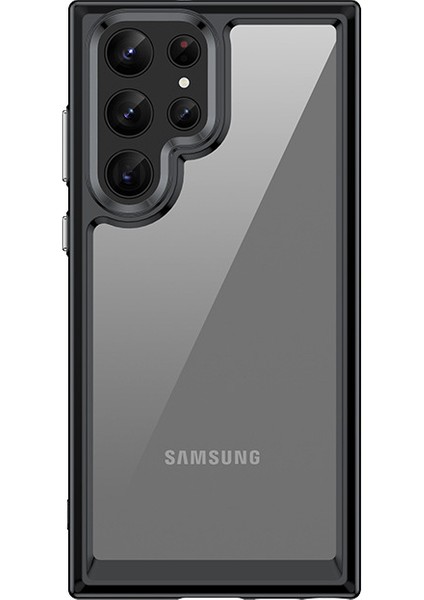 Samsung Galaxy S22 Ultra Şok Geçirmez Telefon Kasasını Temizleyin (Yurt Dışından)