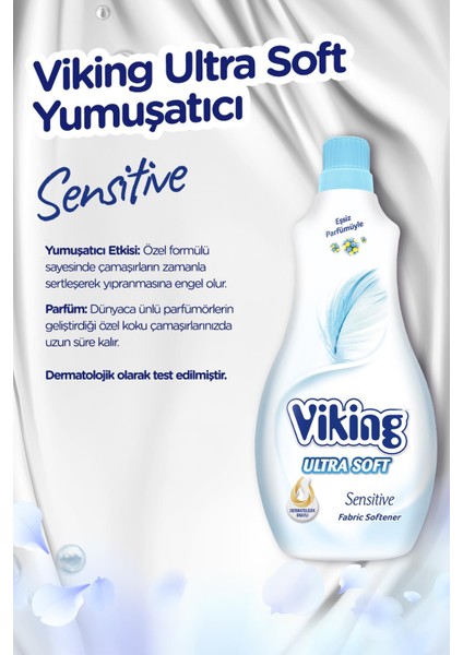 Yumuşatıcı Soft Sensitive 1400 ml 3 Adet