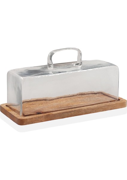 Madera Kek Saklama Fanusu 15 x 32 x 14 cm