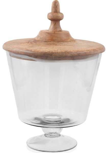 Madera Ayaklı Kurabiye Kavanozu 36 x 26 x 25 cm