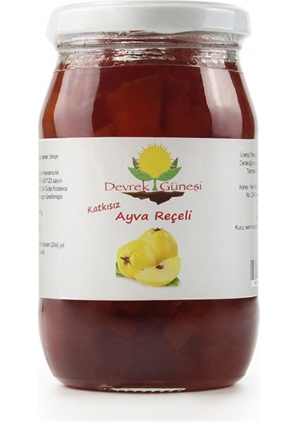 Devrek Güneşi Ayva Reçeli 400 G