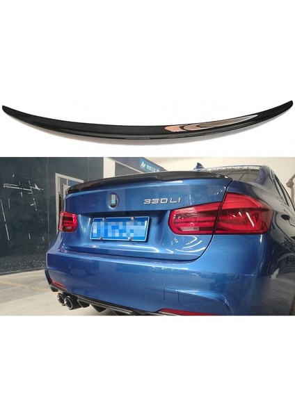 Bmw F30 3 Serisi M3 Style (2012-2018) Piano Black Spoiler (Plastik)