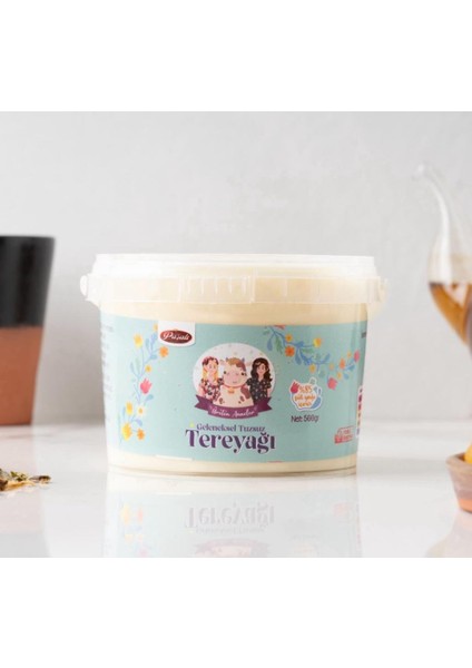 Tuzsuz Pastörize Yayık Tereyağ 500 gr
