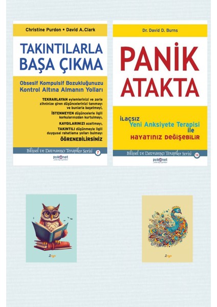 Takıntılarla Başa Çıkma - Panik Atakta + Not Defterli Seti