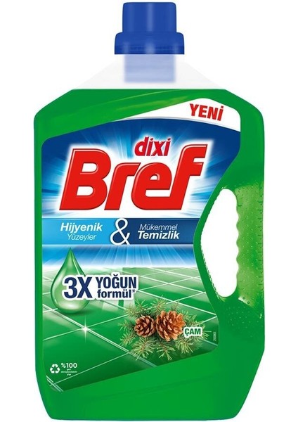 Dixi 2,5lt Yüzey Temizleyici Çam Kokulu (3 Kat Yoğun Formül)