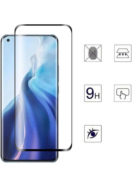 Cover Center  Oppo A96 4g Tam Kaplayan Darbe Dayanıklı Parlak Esnek Kırılmaz Ekran Koruyucu