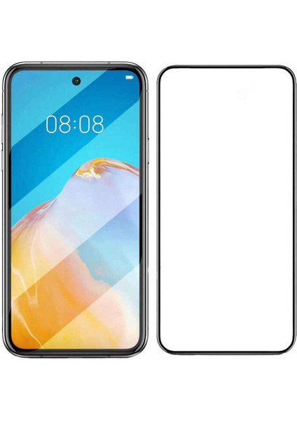 Cover Center  Huawei P Smart 2021 Tam Kaplayan Darbe Dayanıklı Parlak Esnek Kırılmaz Ekran Koruyucu