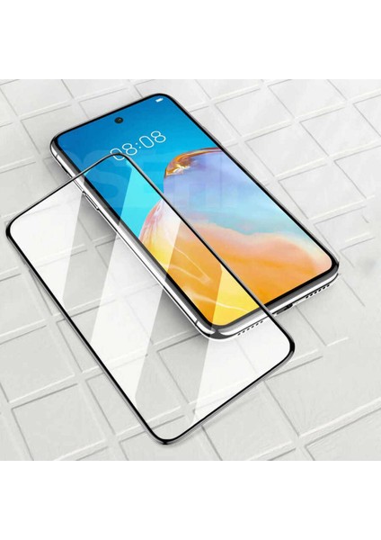 Cover Center  Huawei P Smart 2021 Tam Kaplayan Darbe Dayanıklı Parlak Esnek Kırılmaz Ekran Koruyucu