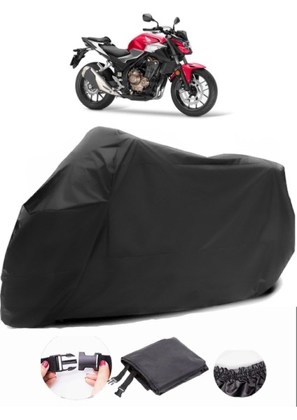 Honda Cbf 500 Siyah Motosiklet Branda Su Geçirmez Dayanıklı Kumaş