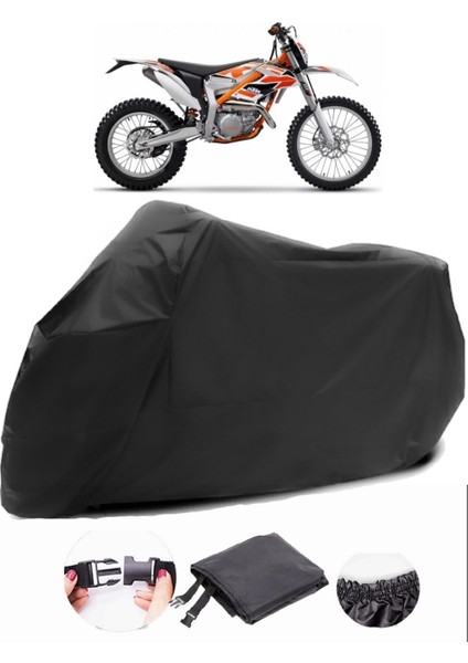 Ktm 250 Freeride R Siyah Motosiklet Branda Su Geçirmez Dayanıklı Kumaş