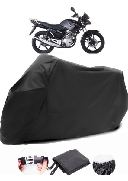 Yamaha Ybr 125 Siyah Motosiklet Branda Su Geçirmez Dayanıklı Kumaş