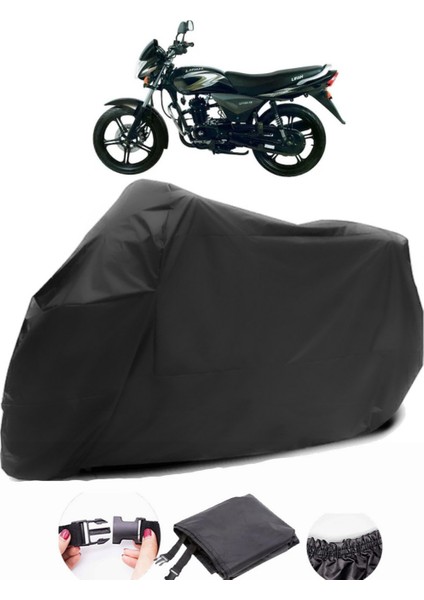 Lifan Glint 100 Siyah Motosiklet Branda Su Geçirmez Dayanıklı Kumaş