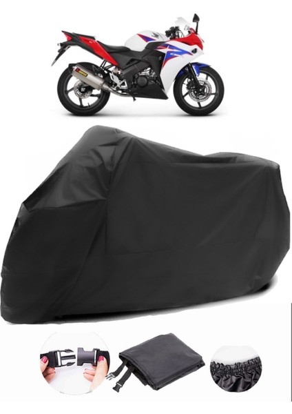 Honda Cbr 125 R Siyah Motosiklet Branda Su Geçirmez Dayanıklı Kumaş