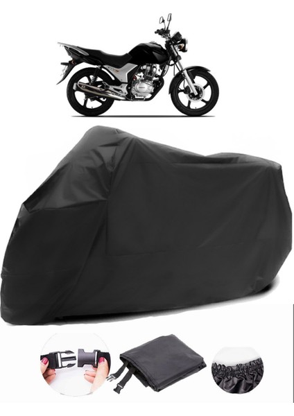Honda Cb 125E Siyah Motosiklet Branda Su Geçirmez Dayanıklı Kumaş