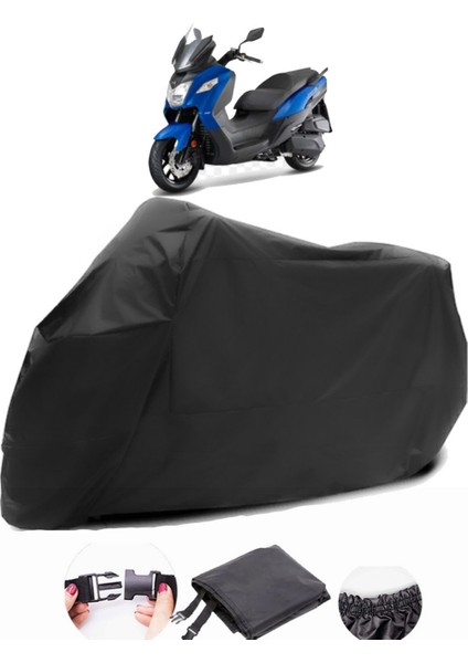 Sym Joymax Z 250 Siyah Motosiklet Branda Su Geçirmez Dayanıklı Kumaş