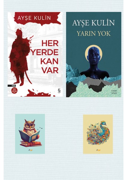 Her Yerde Kan Var - Yarın Yok - Ayşe Kulin + Not Defterli Seti