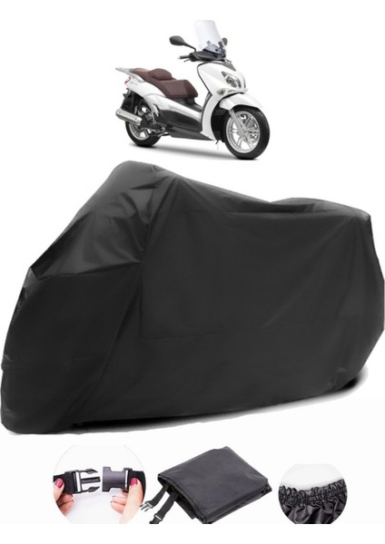 Yamaha X-City 250 Siyah Motosiklet Branda Su Geçirmez Dayanıklı Kumaş