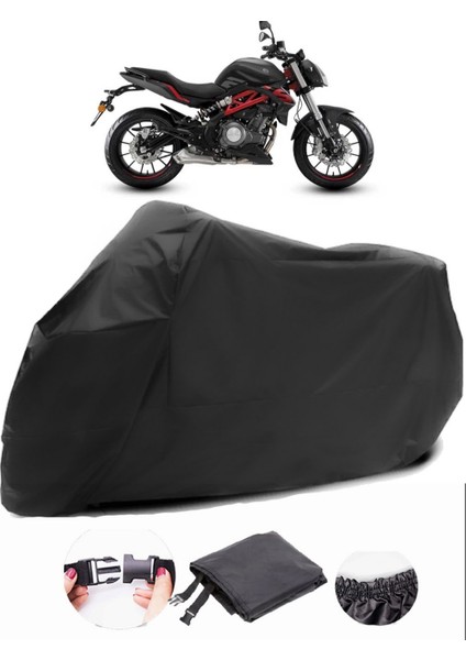 Benelli Tnt 249-S Siyah Motosiklet Branda Su Geçirmez Dayanıklı Kumaş