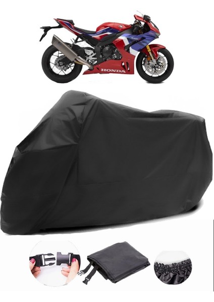 Honda Cbr 1000 Rr-R Fireblade Sp Siyah Motosiklet Branda Su Geçirmez Dayanıklı Kumaş