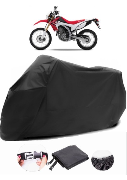 Honda Crf 250 L Siyah Motosiklet Branda Su Geçirmez Dayanıklı Kumaş