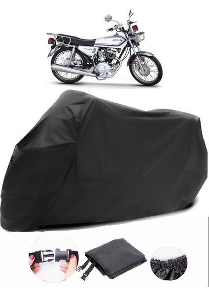 Kuba Çita 100 Siyah Motosiklet Branda Su Geçirmez Dayanıklı Kumaş