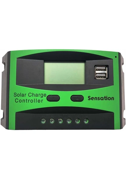 30A Amper Pwm Solar Şarj Kontrol Cihazı 12V / 24V