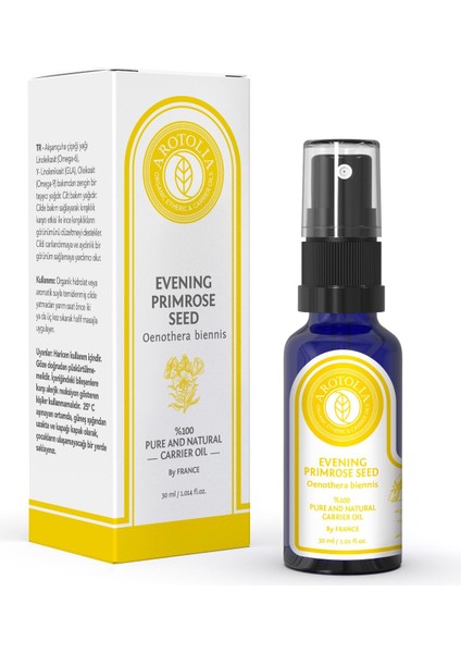 Akşamçuha Çiçeği Tohumu Yağı 30 ml