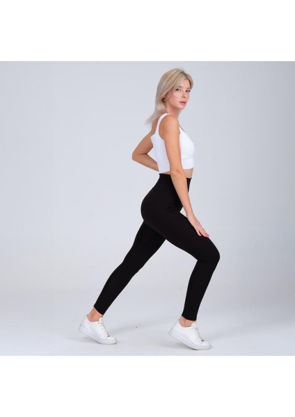 352 Kadın Dalgıç Şardonlu Büyük Beden Tayt modelleri