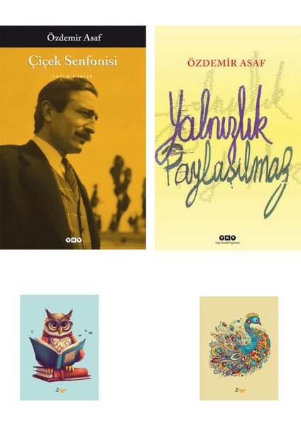 Çiçek Senfonisi - Yalnızlık Paylaşılmaz - Özdemir Asaf + Not Defterli seti