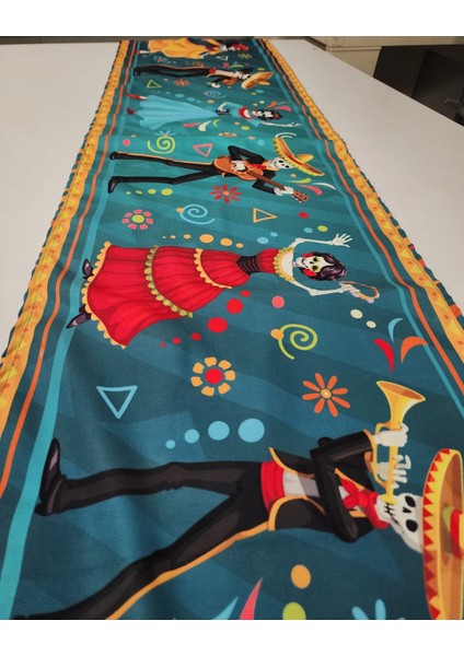 Cadılar Bayramı Desen Runner fiyatları