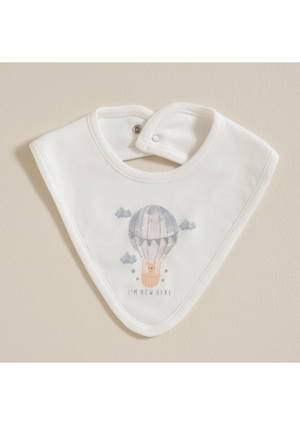 Baloon Yenidoğan Önlük 2 Ekru