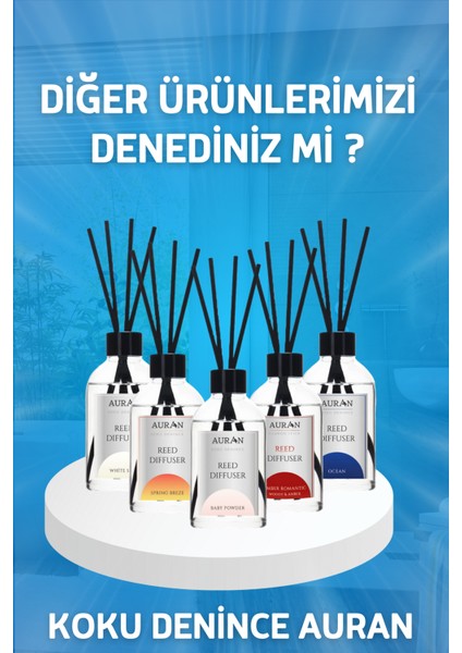 Okyanus Çubuklu Oda Kokusu Bambu Kokusu Ocean Reed Diffuser 150ml