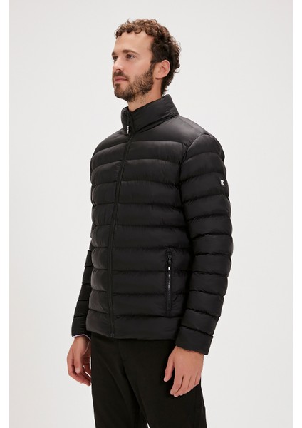 Boos Puffer Siyah Erkek Mont