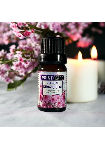 Point Care Popüler Mum Esans Seti Lavanta-Sandal-Yasemin-Vanily-Krzçiçeği-Amber Soya Wax Parafin Jel Mum