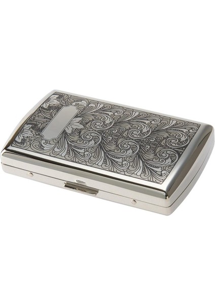 Pearl Japan Venus Metal Kısa Sigara Tabakası Arabasque Krom 12LI