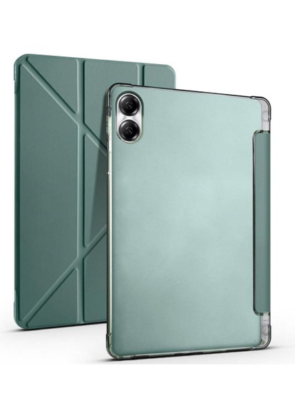 Huawei Honor X8 Pro 11.5inç Kılıf Kalem Bölmeli Trifolding Case