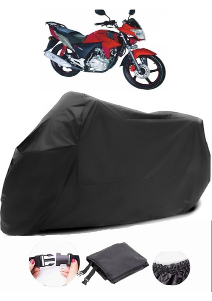 Bisan Tornado Fkt 150 Siyah Motosiklet Branda Lüx Premium Kalite