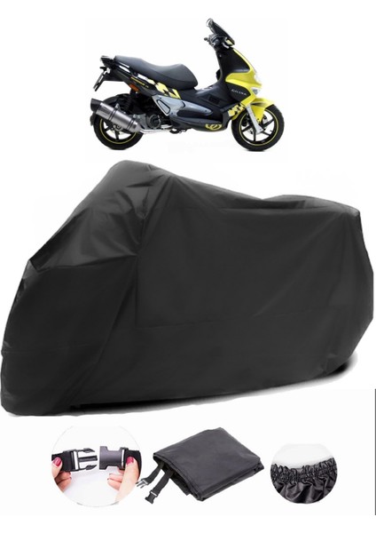 Gilera Runner Vxr 200 Siyah Motosiklet Branda Lüx Premium Kalite