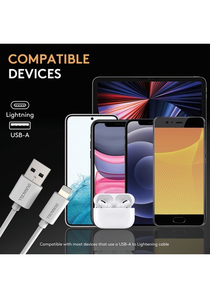 2m Lightning To Usb-A Şarj Kablosu - Beyaz