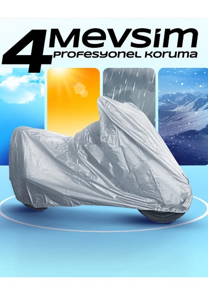 Hero Hunk 200R Arka Çanta Uyumlu Motosiklet Brandası Lüx Premium Kalite
