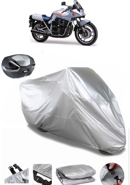 Suzuki Gsx 750 Katana Arka Çanta Uyumlu Motosiklet Brandası Lüx Premium Kalite