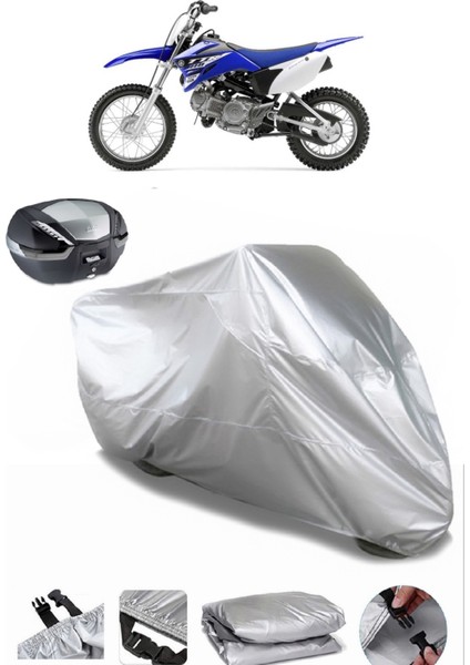 Yamaha Ttr 110 E Arka Çanta Uyumlu Motosiklet Brandası Lüx Premium Kalite
