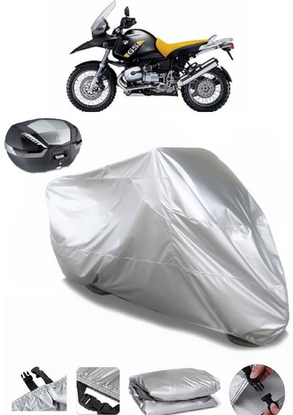 Bmw R 1150 Gs Adventure Arka Çanta Uyumlu Motosiklet Brandası Lüx Premium Kalite