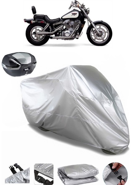 Honda Vt 1100 Shadow Arka Çanta Uyumlu Motosiklet Brandası Lüx Premium Kalite