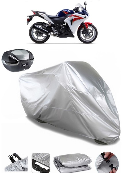 Honda Cbr 250 R Arka Çanta Uyumlu Motosiklet Brandası Lüx Premium Kalite
