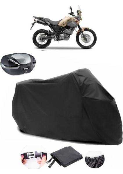 Yamaha Xtz 660Z Tenere Siyah Arka Çanta Uyumlu Motosiklet Branda Lüx Premium Kalite
