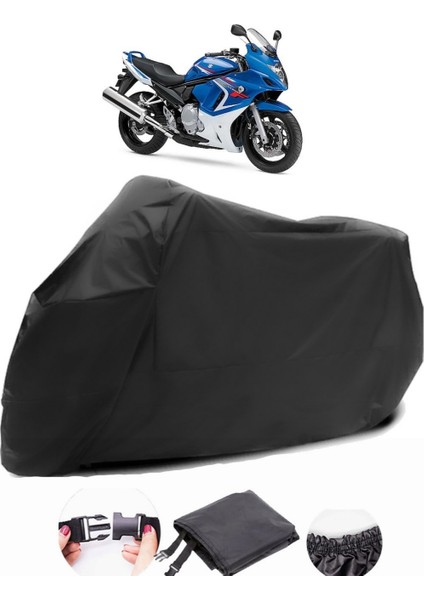 Suzuki Gsx 650 F Siyah Motosiklet Branda Lüx Premium Kalite
