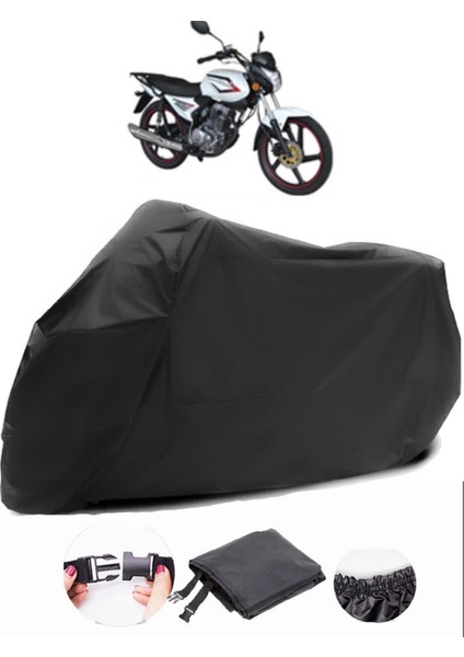 Kuba Xcg 100 150 Siyah Motosiklet Branda Lüx Premium Kalite