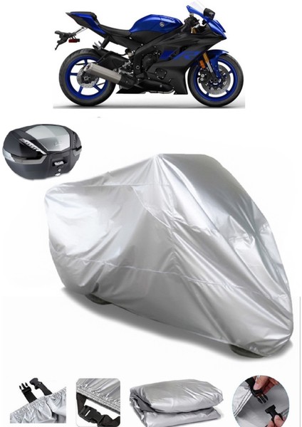 Yamaha Yzf R6 Arka Çanta Uyumlu Motosiklet Brandası Lüx Premium Kalite