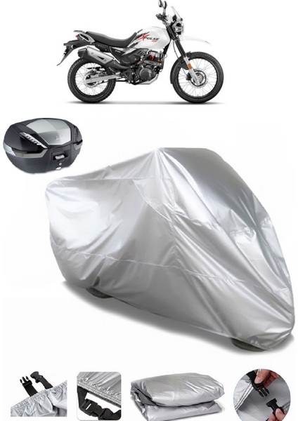 Hero Xpulse 200 Arka Çanta Uyumlu Motosiklet Brandası Lüx Premium Kalite